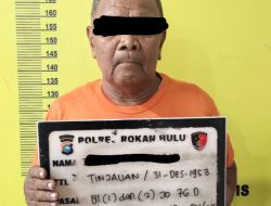 Polres Rohul Amankan Pelaku Persetubuhan Terhadap Anak di Bawah Umur
