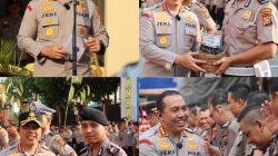 95 Personel Polresta Pekanbaru Naik Pangkat, Kapolresta: Jadikan Motivasi untuk Lebih Baik Dalam Bertugas
