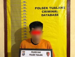 Polsek Tualang Amankan Terduga Pelaku Pencabulan Anak di Perawang, Proses Hukum Berlanjut