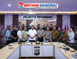 Kapolresta Pekanbaru Sambut Serdik Sespimmen Polri Dikreg Ke-66