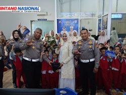 Program POLSANAK dan Green Policing Ditlantas Polda Riau Edukasi Anak TK Tentang Tertib Lalu Lintas