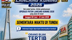 Korlantas Polri Tunda Operasi Patuh 2026, Ditlantas Polda Riau Ajak Masyarakat Tetap Disiplin Berlalu Lintas