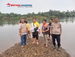 Kapolsek Kampar Pimpin Langsung Pencarian Korban Tenggelam di Sungai Kampar, Tim Gabungan Masih Lakukan Penyisiran