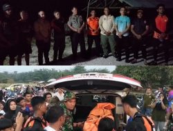 Polsek Kampar Gerak Cepat Cari Korban Hanyut di Sungai Kampar, Ditemukan Setelah Penyisiran Berjam-jam