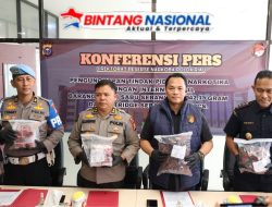 Polda Riau Gagalkan Penyelundupan 6,94 Kg Sabu dan 969 Cartridge Etomidate Senilai Rp9,8 Miliar, 35 Ribu Jiwa Terselamatkan